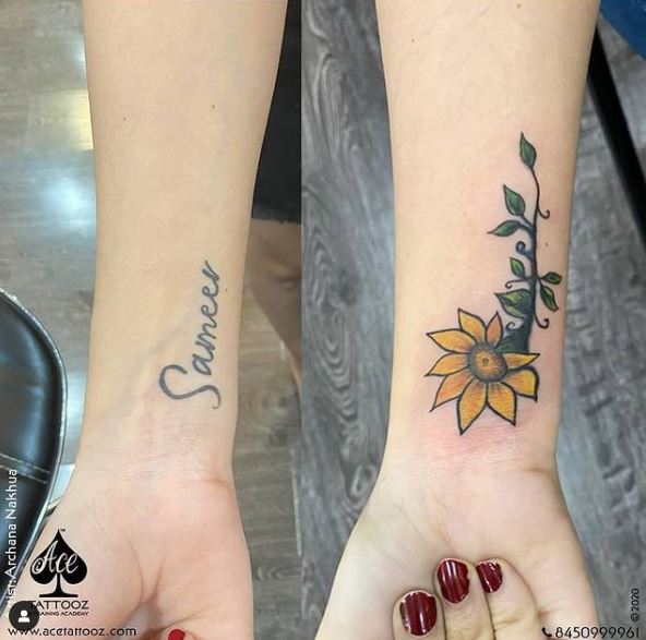 70+ Cover Up Tattoo Ideas For Names